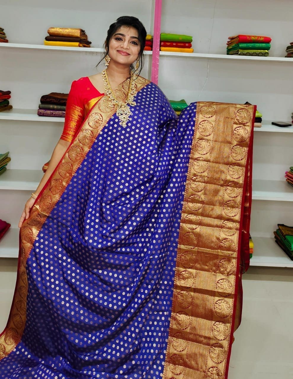 Soft Banarasi Silk Saree – Arya Collections