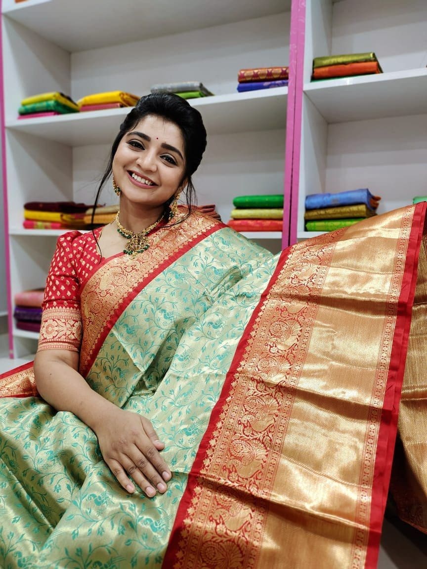 Banarasi Soft Silk Saree – Arya Collections