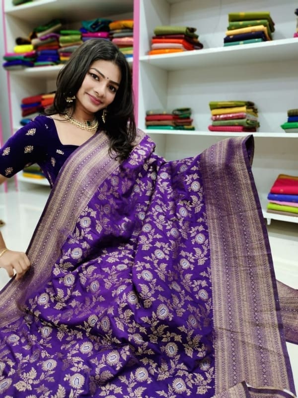 Banarasi Georgette saree – Arya Collections