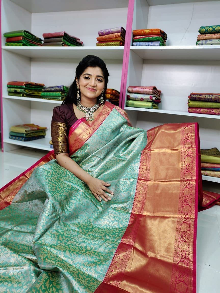 light weight kanchi silk | Arya Collections