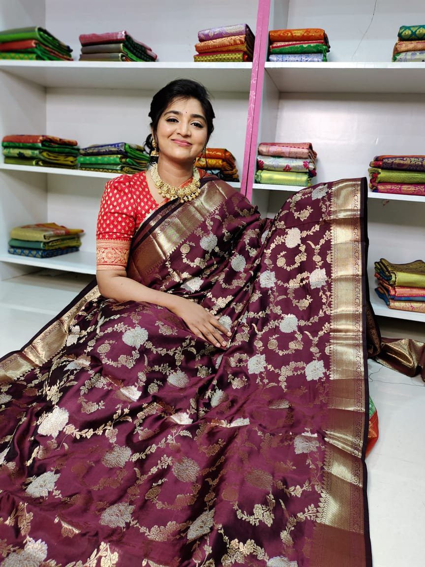 chenderi Silk Saree | Arya Collections